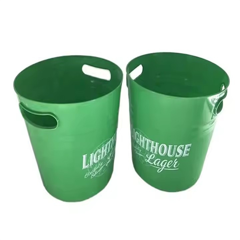 Factory Cheap Custom 6L Plastic Ice Bottle Cooler New Ice Bucket for Party