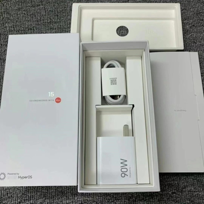 Original Mi 15 5g Smart Phone 6.36" 2670*1200 120Hz OLED Qualcomm SD 8 Gen3 4610mAh 90W 50W Wireless NFC Android 13
