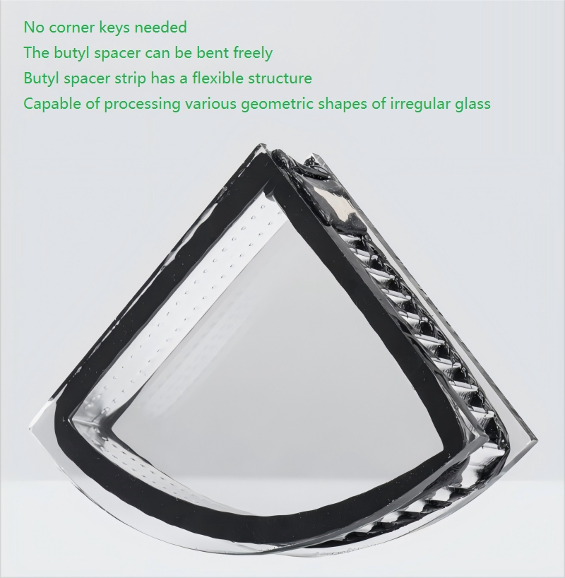 Premium Flexible Butyl Spacer for Thermal Insulation in Commercial Buildings