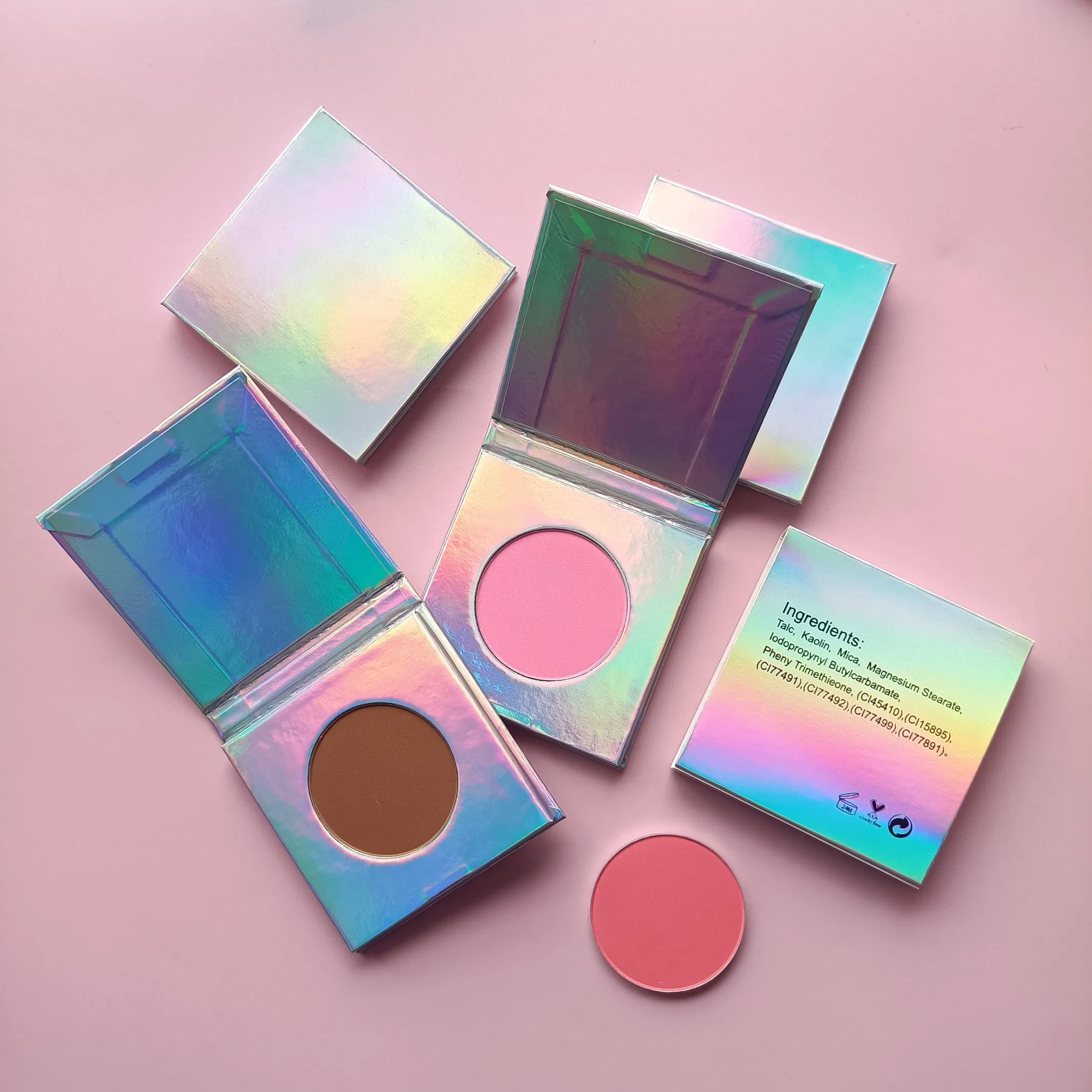 Cosmetics Vegan Blush Private Label High Pigment Single Cheek Contour Powder Blush