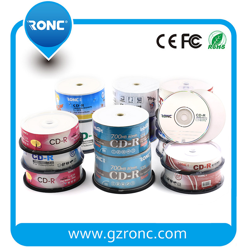 Чистые CD-R/DVD-R диски Princo/Ronc/OEM