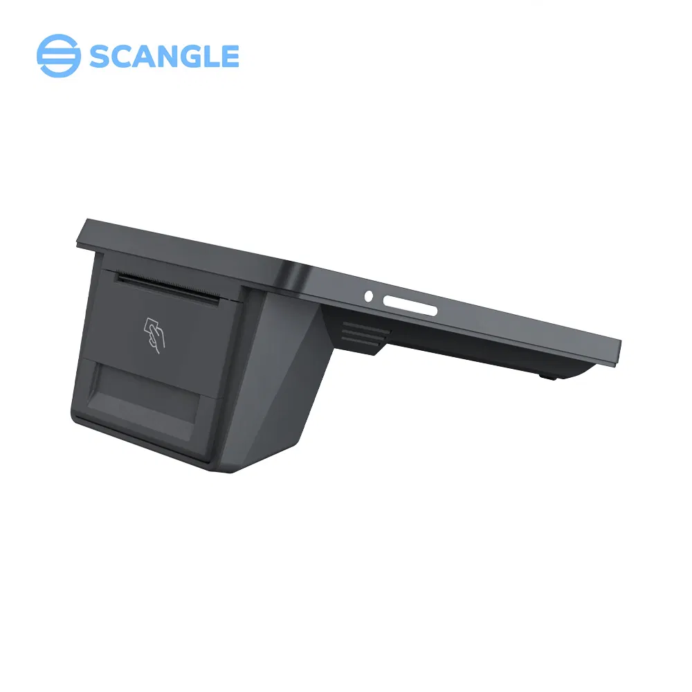 Scangle 8 Inch Android Handheld POS System with 58mm Printer and Offer NFC&Barcode Scanner