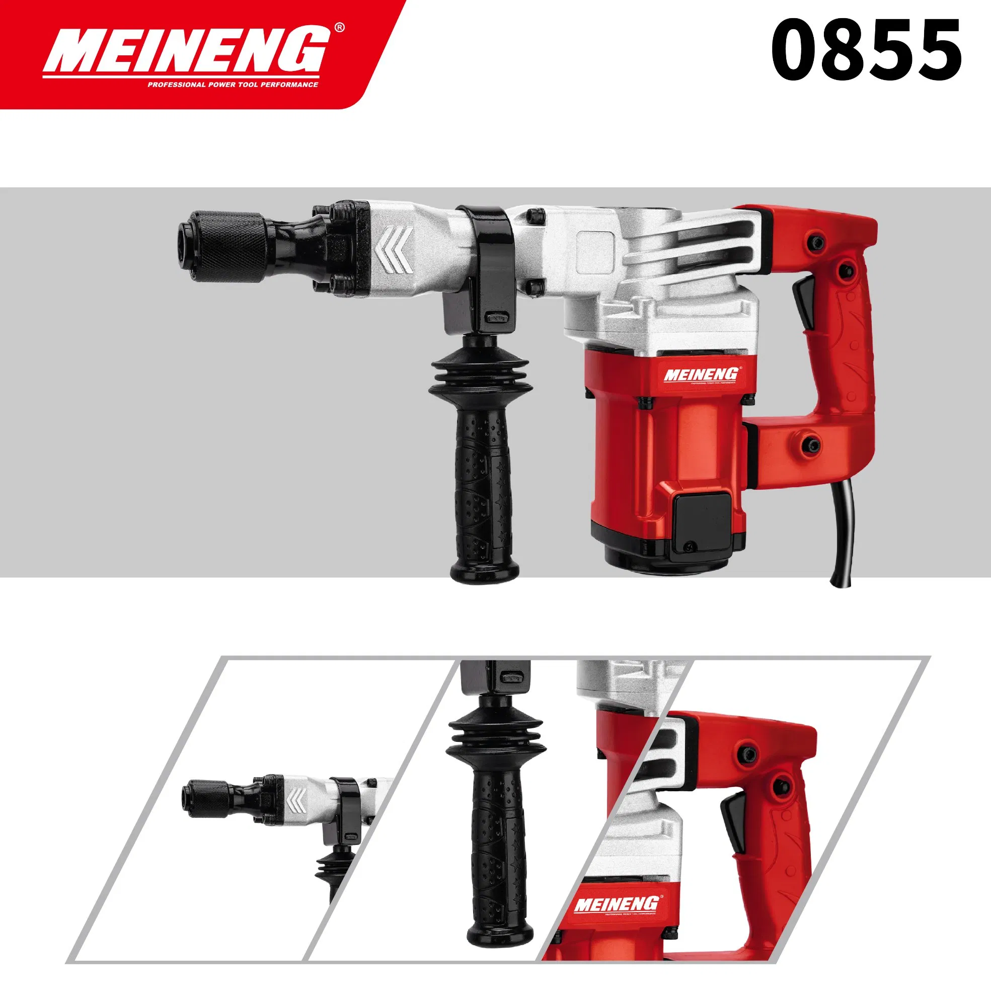 Отбойный молоток Heavy-Duty для демонтажа, 1580Вт, 15Дж