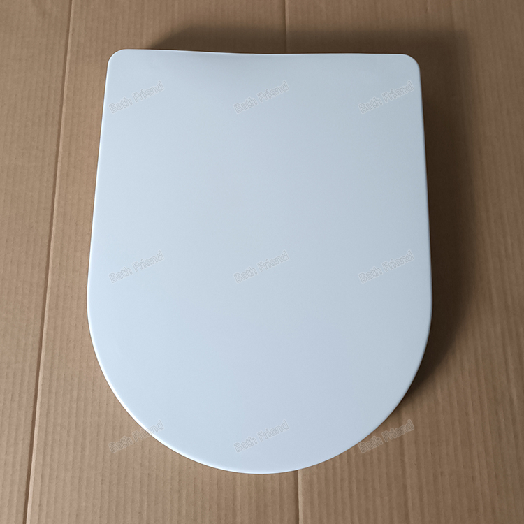 Factory Directly Made in China Fast Installation Bathroom Wc Fixing D-Shape PP Cover Toilet Seat