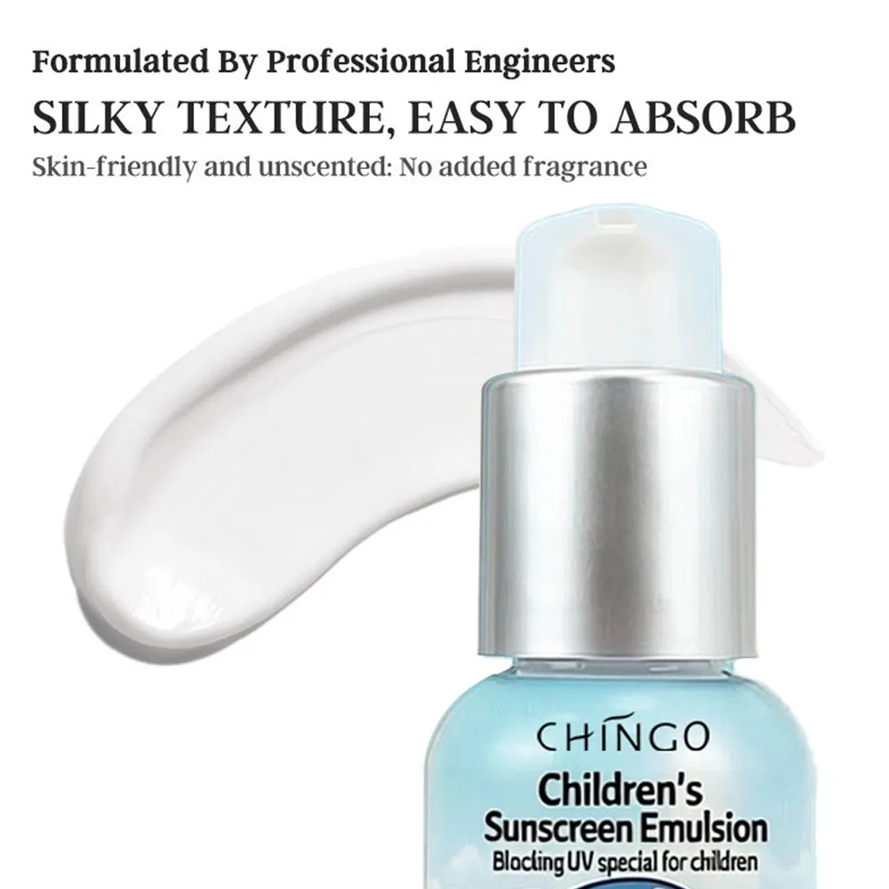 Children Sun UV Protection All Natural Skin Moisturizing Non-Greasy Baby Sunscreen