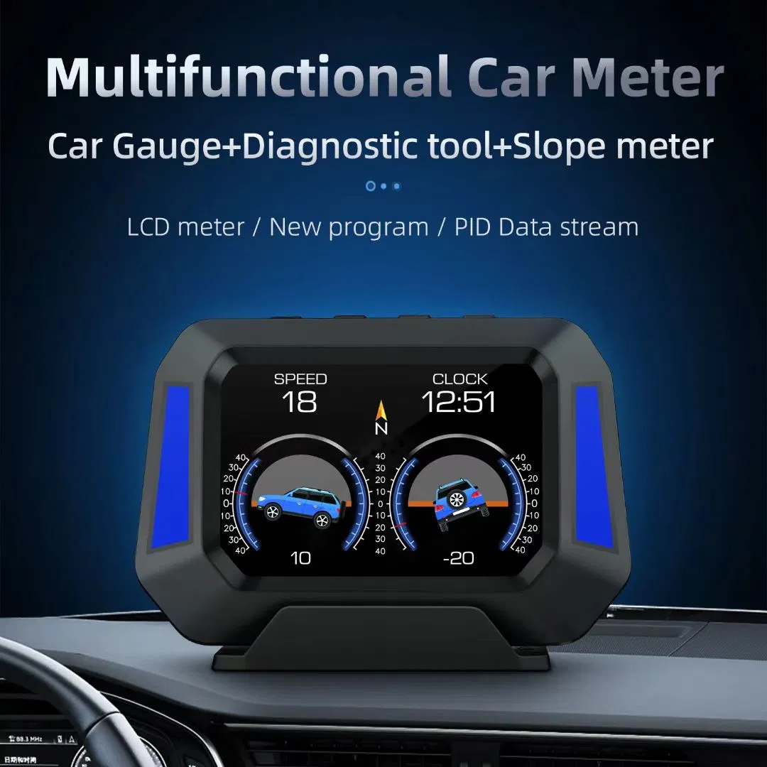 P21 Auto Electronics OBD2 Speedometer with Multi-Language Display and On-Board Speed Monitoring