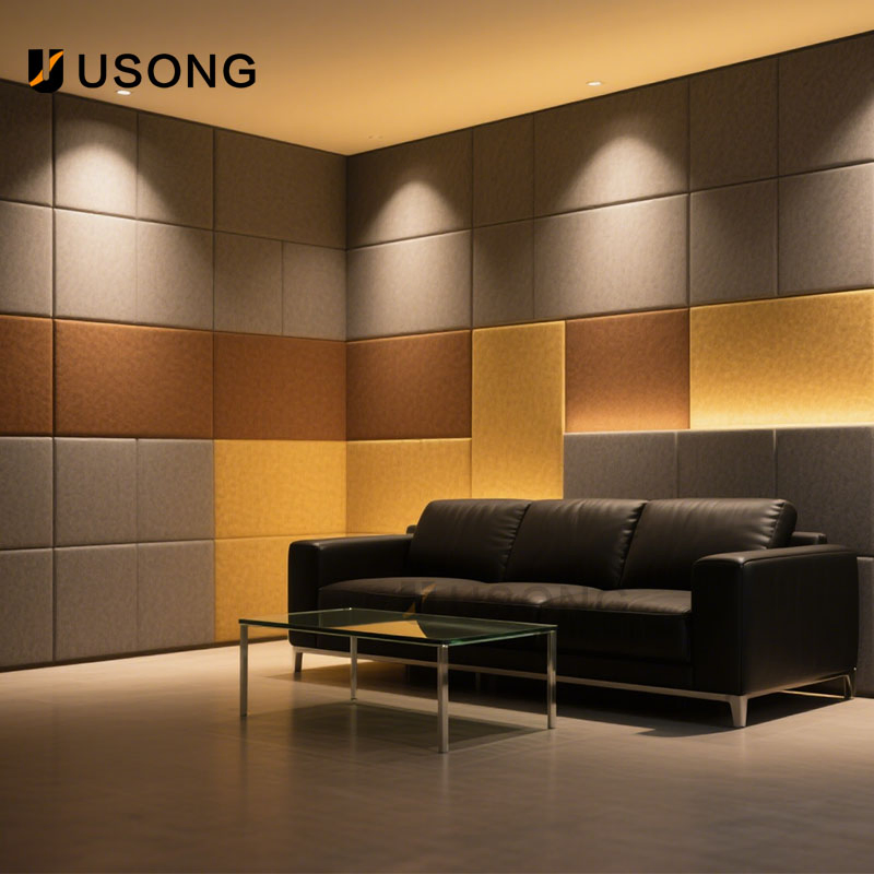 Indoor Soft Sound-Absorbing Boards, Cinema Anti-Collision Wall Decoration, Conference Room Decoration, Sound Insulation Boards