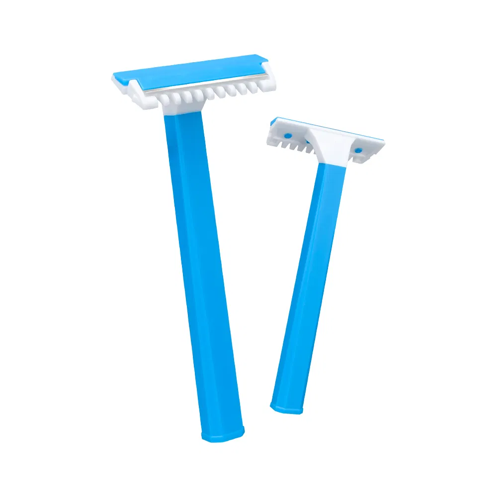 Disposable Single Blade Medical Razor with Comb Surgical Razor Stainless Steel Blade