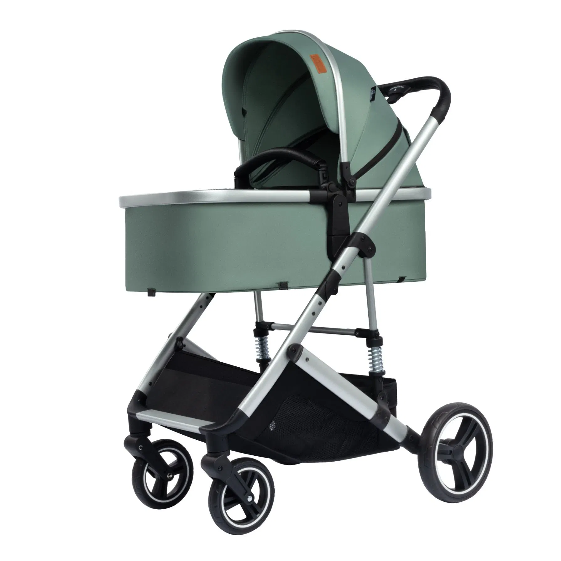 Factory-Direct En1888 Standard High Landscape Baby Stroller Multi-Position Pram