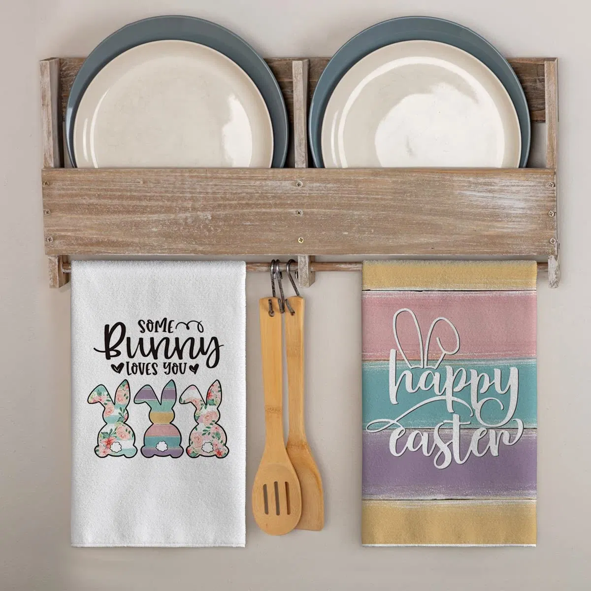 Lholiday Spring Ultra Absorbent Drying Cloth Dish Towel Set