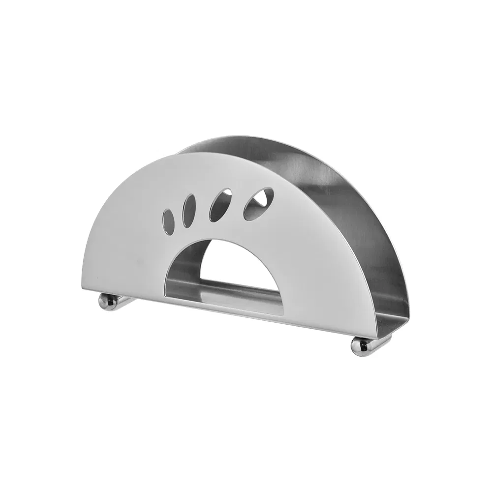 Xinhaohui Factory Hotel Supplies Tableware Stainless Steel Home Restaurant Tissue Holder Dispenser