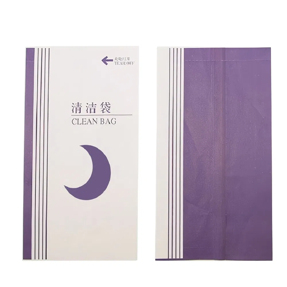 Wholesale Custom Disposable Waterproof White Kraft Paper Air Sickness Bag