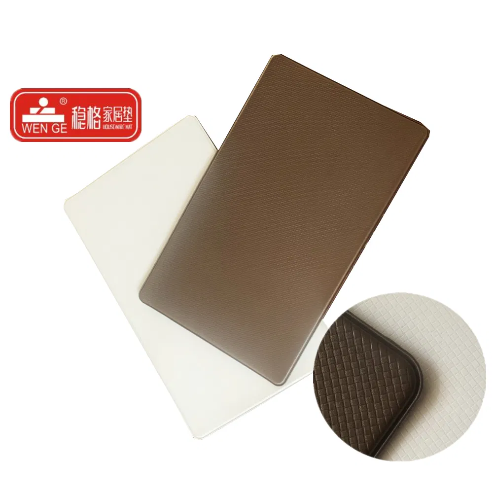 Wholesale Non Slip PU Kitchen Floor Mats Anti Fatigue Comfort Standing Mat Kitchen Mat