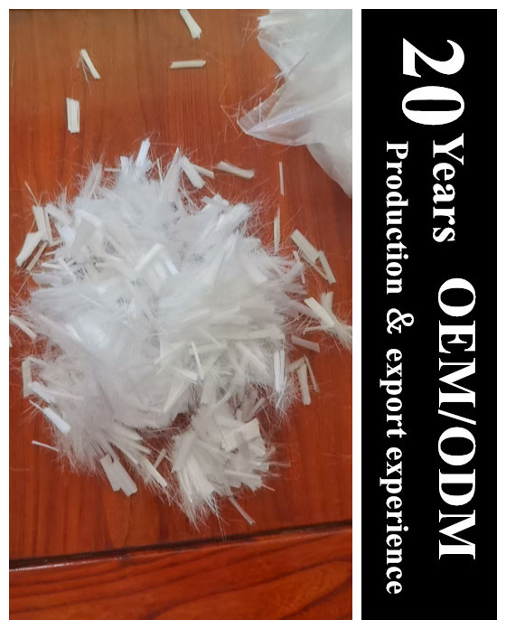 New Special Design Concrete Reinforced PP Anti Crack Staple PP Fiber