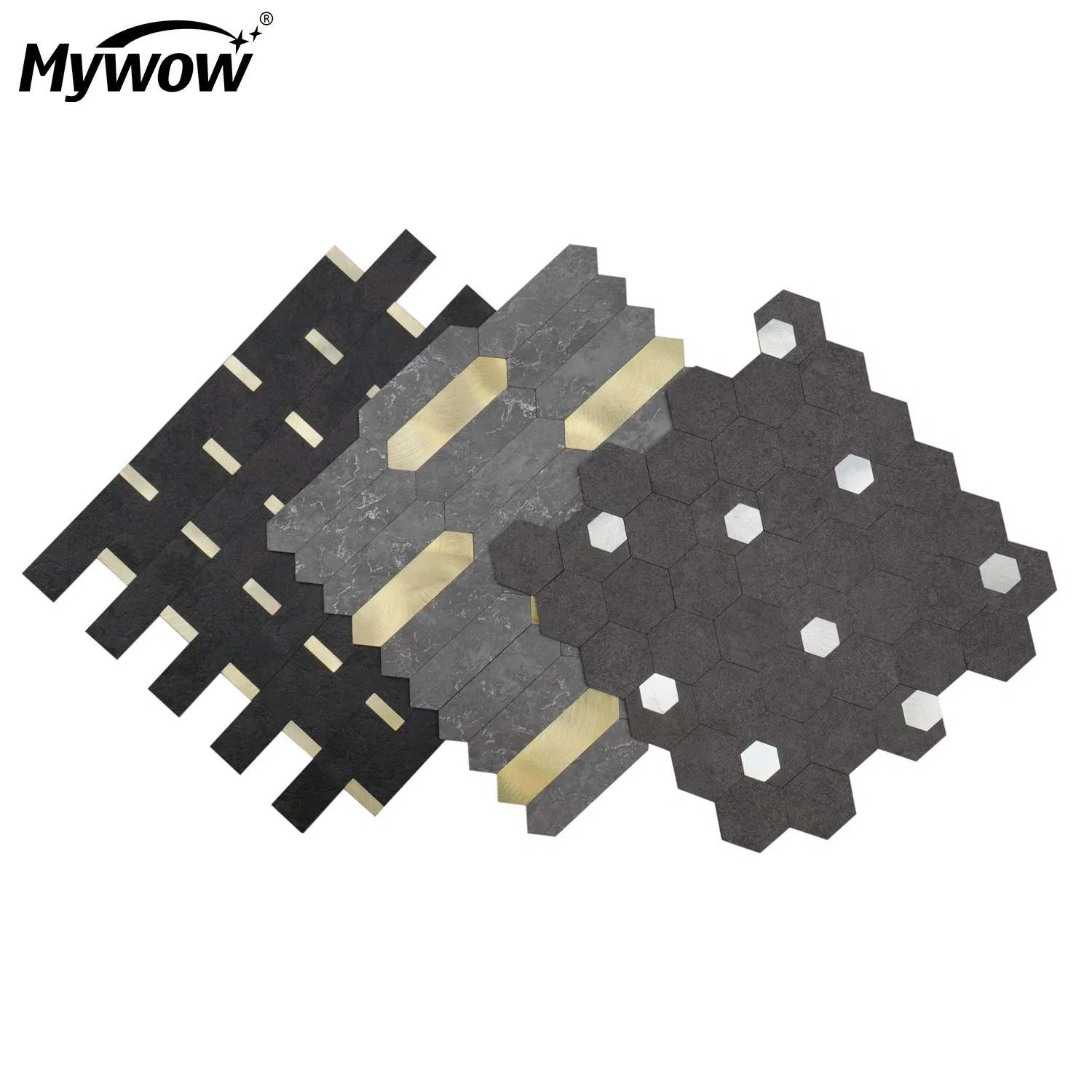 Самоклеящаяся мозаичная плитка MyWow для стен