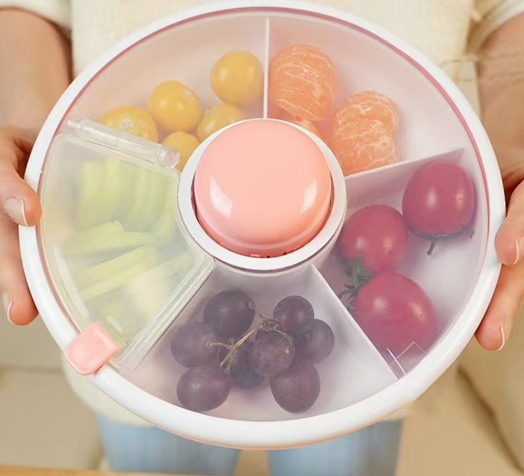 5 Compartment Nuts or Fruit or Snack for Choosing Baby Snack Box