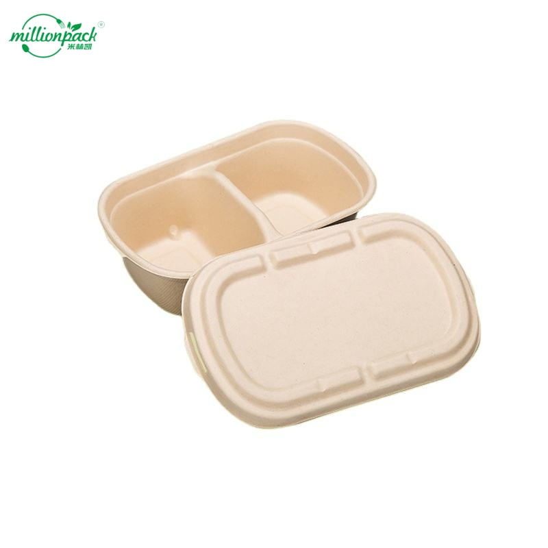Freezer-Safe Bagasse Bowl for Meal Prepping with Frost-Resistant Coating