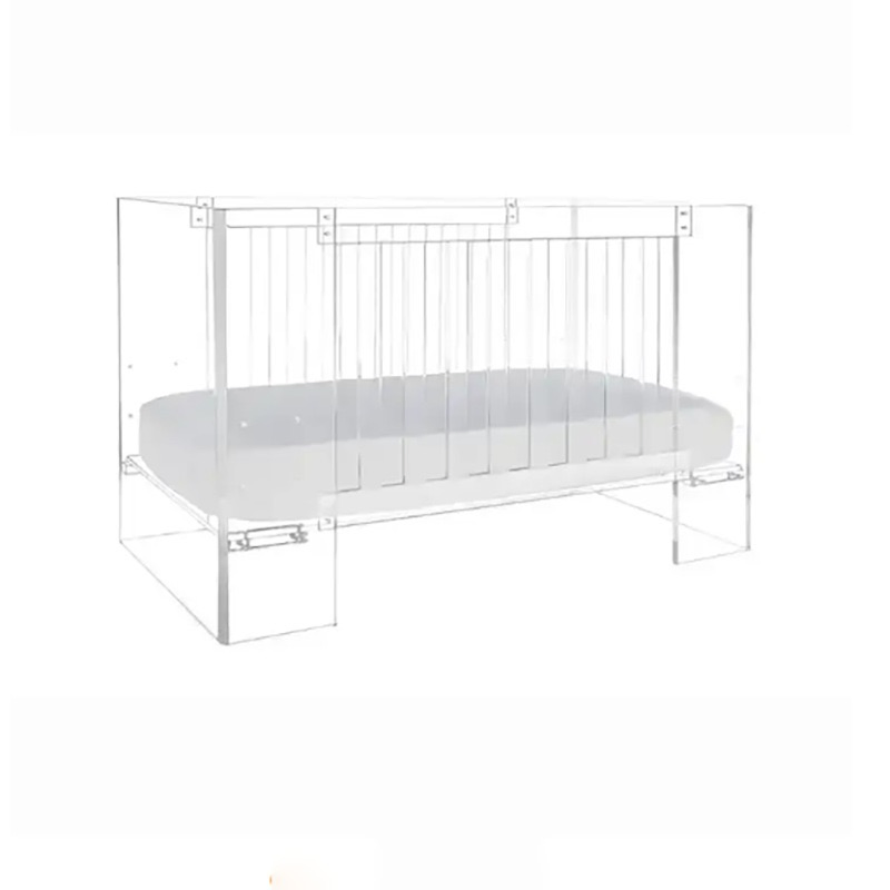 Premium Transparent Acrylic Crib for Safe Infant Sleep Solutions