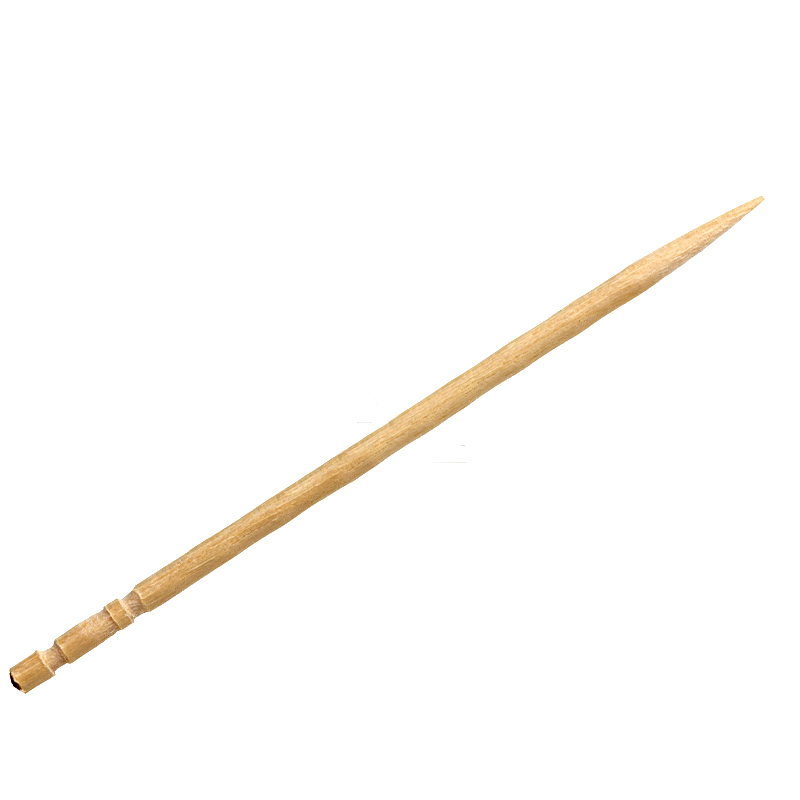 Disposable Biodegradable Wooden Tableware 60mm Wooden Toothpick Customize Print Packing Logo