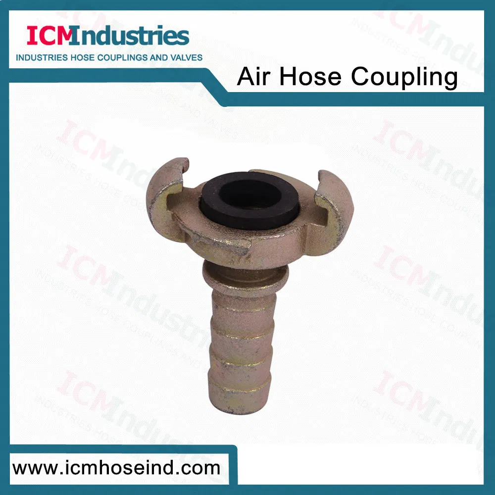 European 3/4′ ′ Bsp Thread Rubber Air Hose Fittings