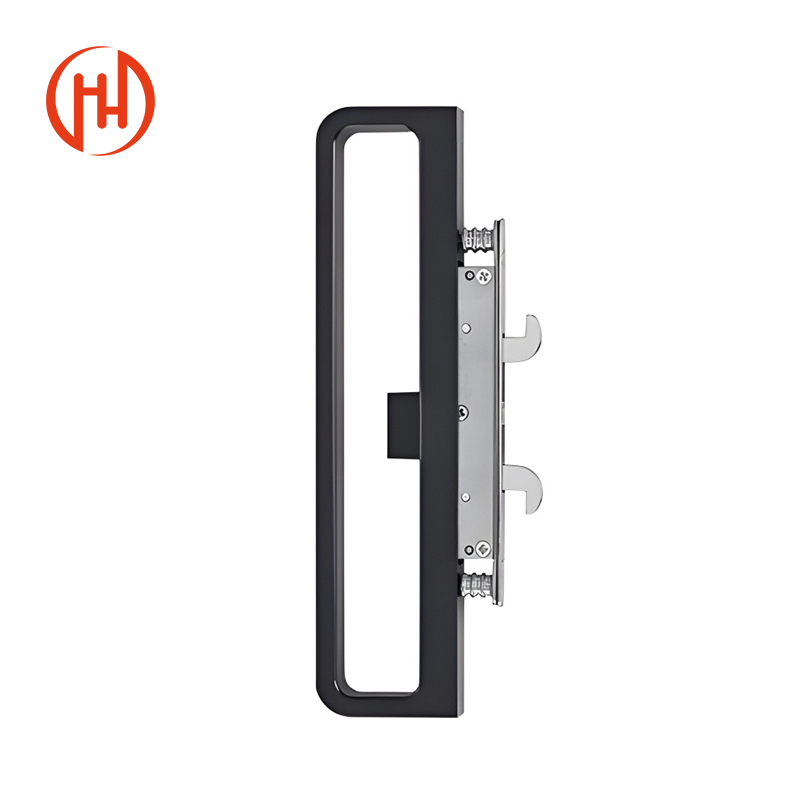 Stainless Steel Door Handle Lever Black Colour