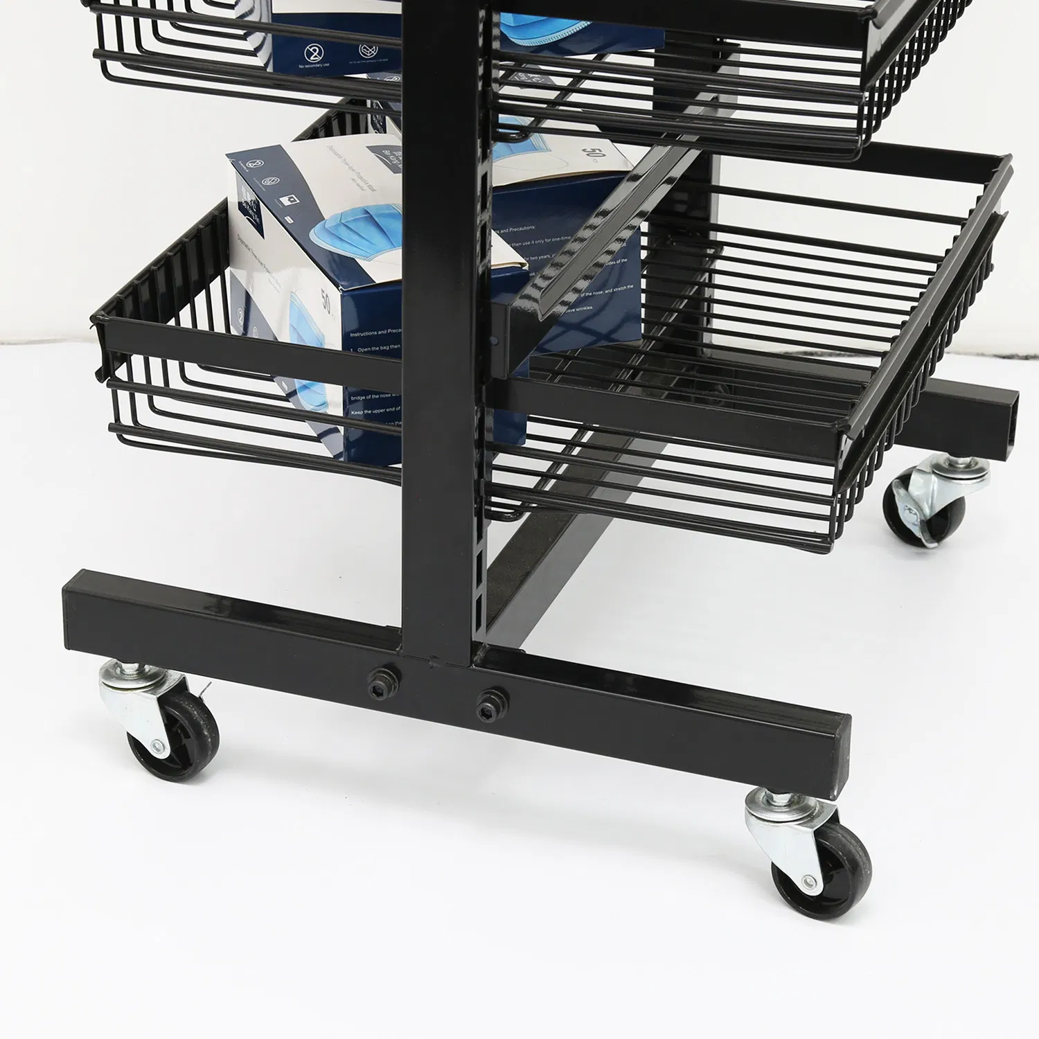 Metal Storage Shelving for Supermarket Display Stand and Grocery Store Candy Display