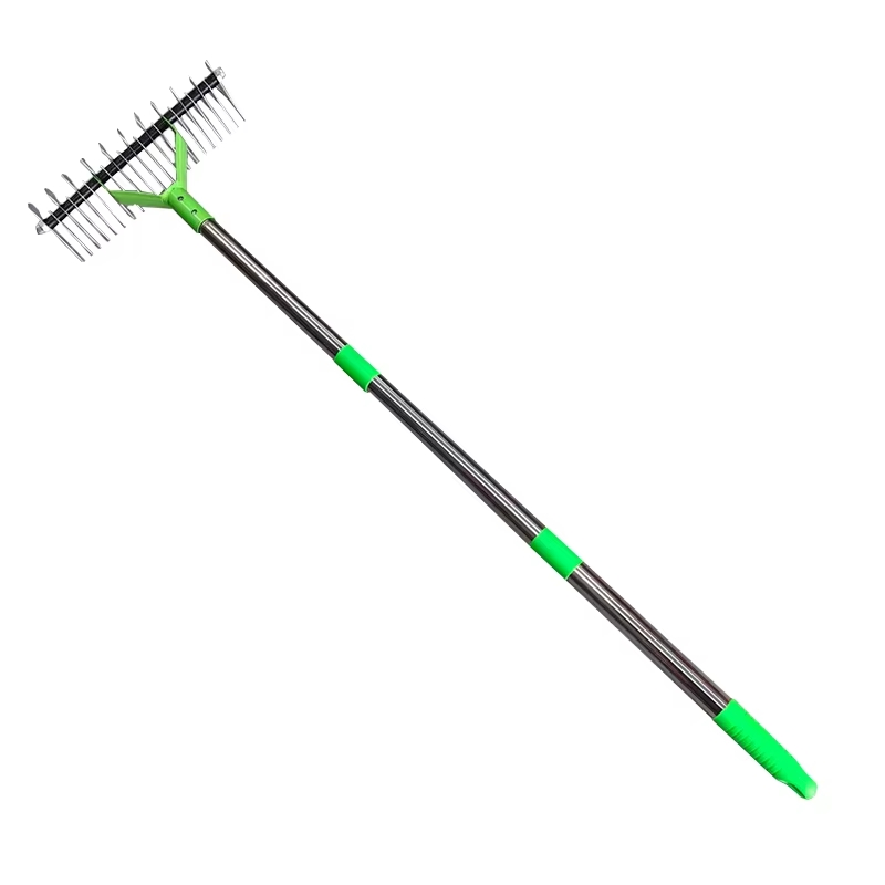 Hot Sale Multi-Purpose Garden Grass Leaf Rake Durable Garden & Farming Rake