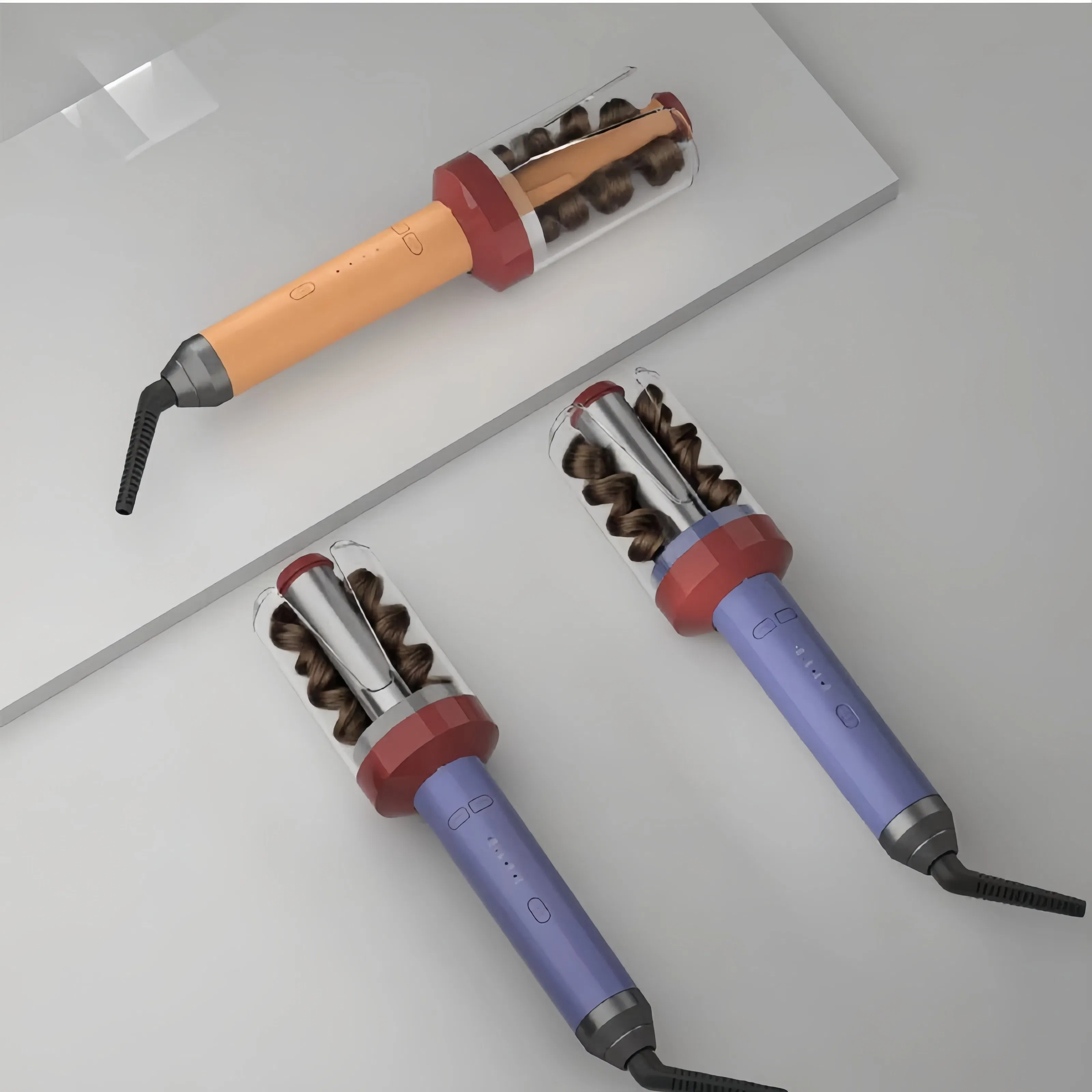 Household Fully Automatic Curling Iron with Constant Temperature Hair Care Ceramic Coating Professional Salon Curling Device.