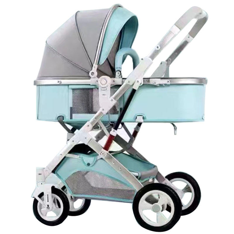 European Style Pass Easy to Carry Baby Trolley Light Weight One Hand Folding Stroller