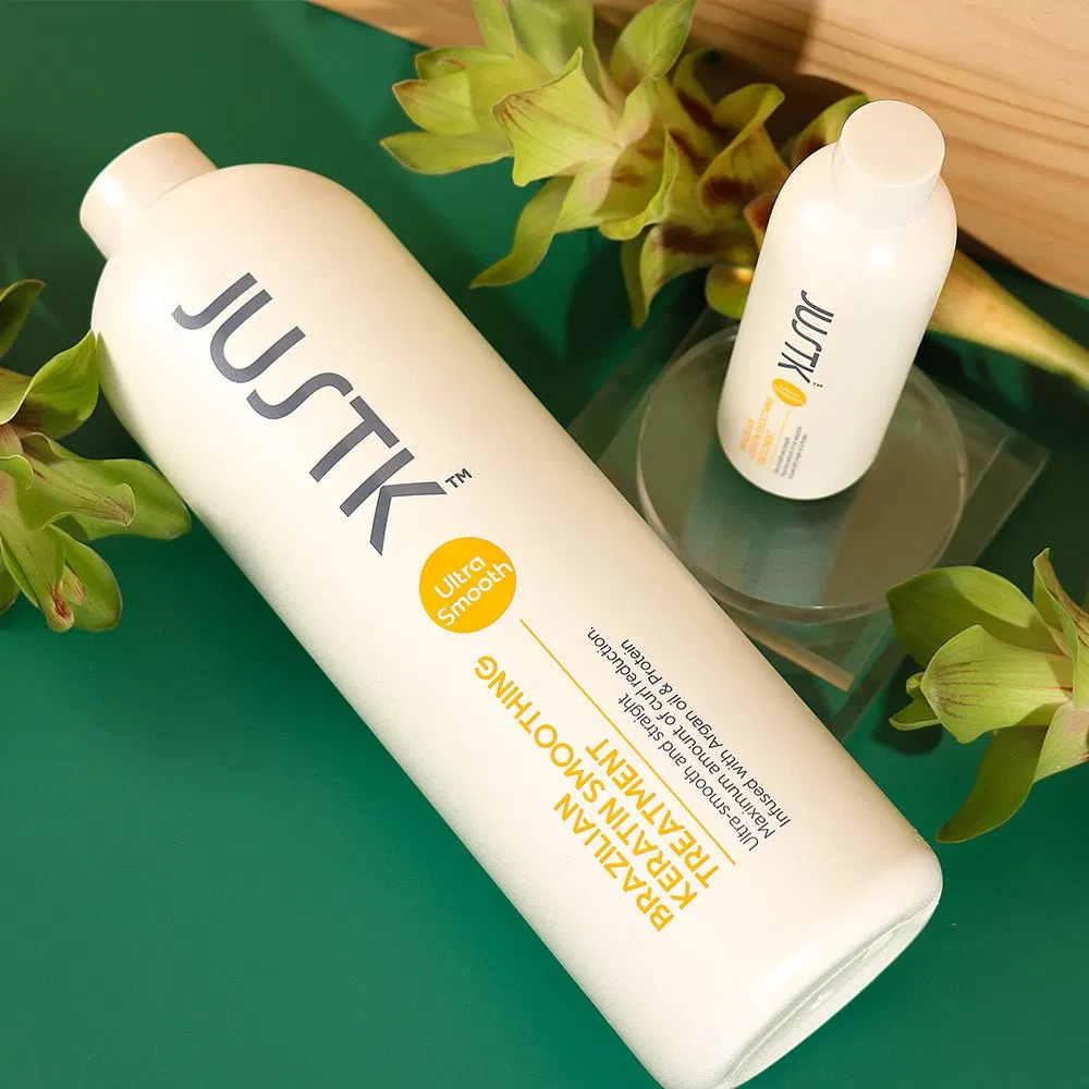 Justk Professsionl Hair Treatment Salon Product Brazil Keratin Smoothing Treatment Formaldehyde Free