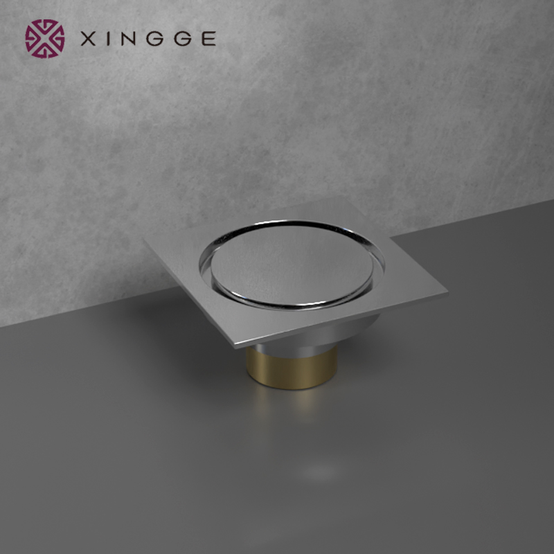 Bathroom Toilet Odorless Strainer Sanitary Ware Stainless Steel Square Water Shower Drain Black Floor Shower Linear Drain