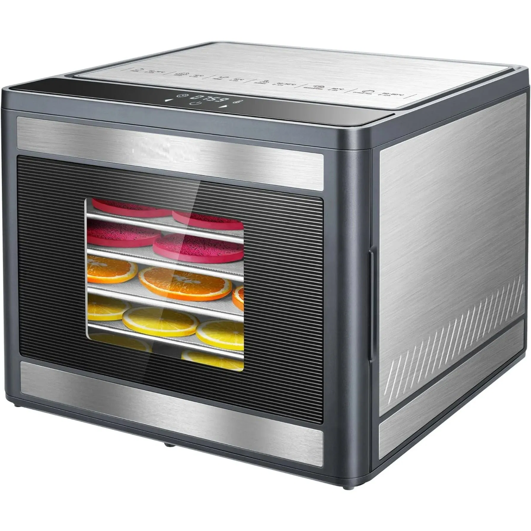 6-Tray Food Dehydrator with Digital 48-Hr Timer