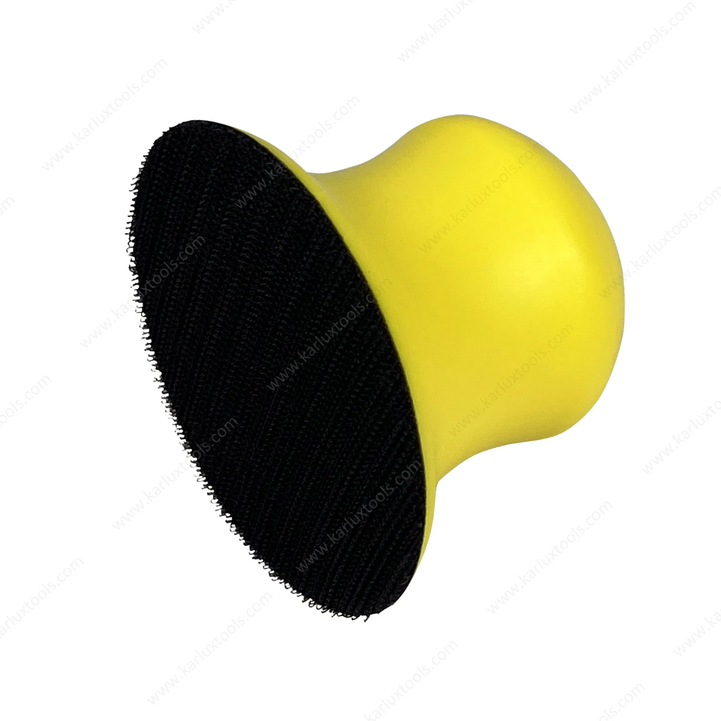 3" Hook and Loop Sandpaper Backing Holder Polishing Pad Palm Dome Hand Sanding Block for Woodworking Manual Polishing Tools