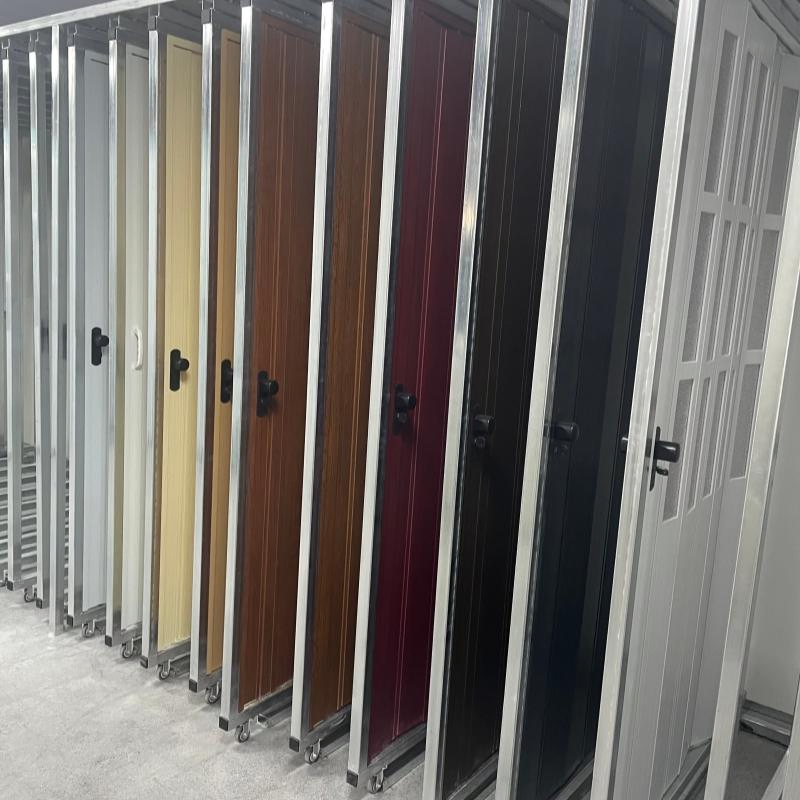 Plastic Handle PVC Folding /Sliding Door for Interior Room/ Kitchen /Washroom/ Bedroom Door