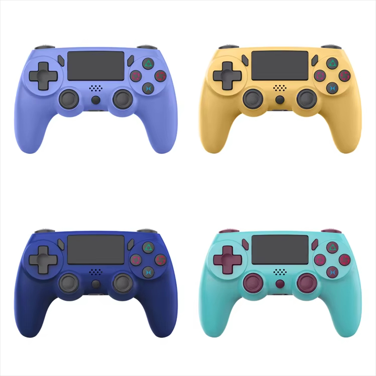 Wholesale Multi-Colors Double Vibration Gamepad Wireless Controller P4 Console