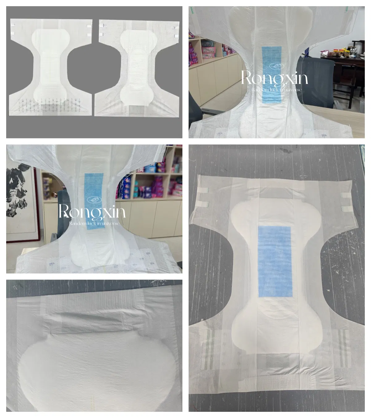 Free Sample Hospital Senior Abdl Diaper Ultra Thick Disposable Adult Diaper Wholesale Price Manufacturer for Elderly Old People Cheap