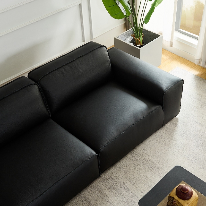 Диван кожаный для гостиной