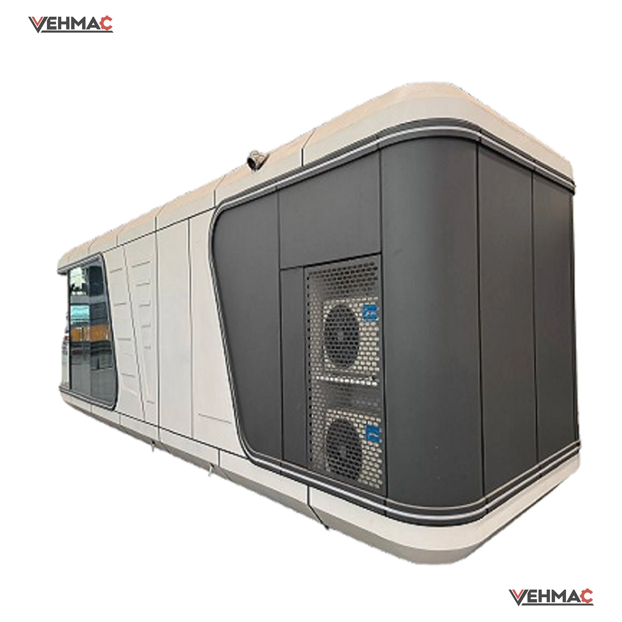 Customized Mobile Tiny House Modern Vacation Hotel Space Capsule with Double Bed for Sale