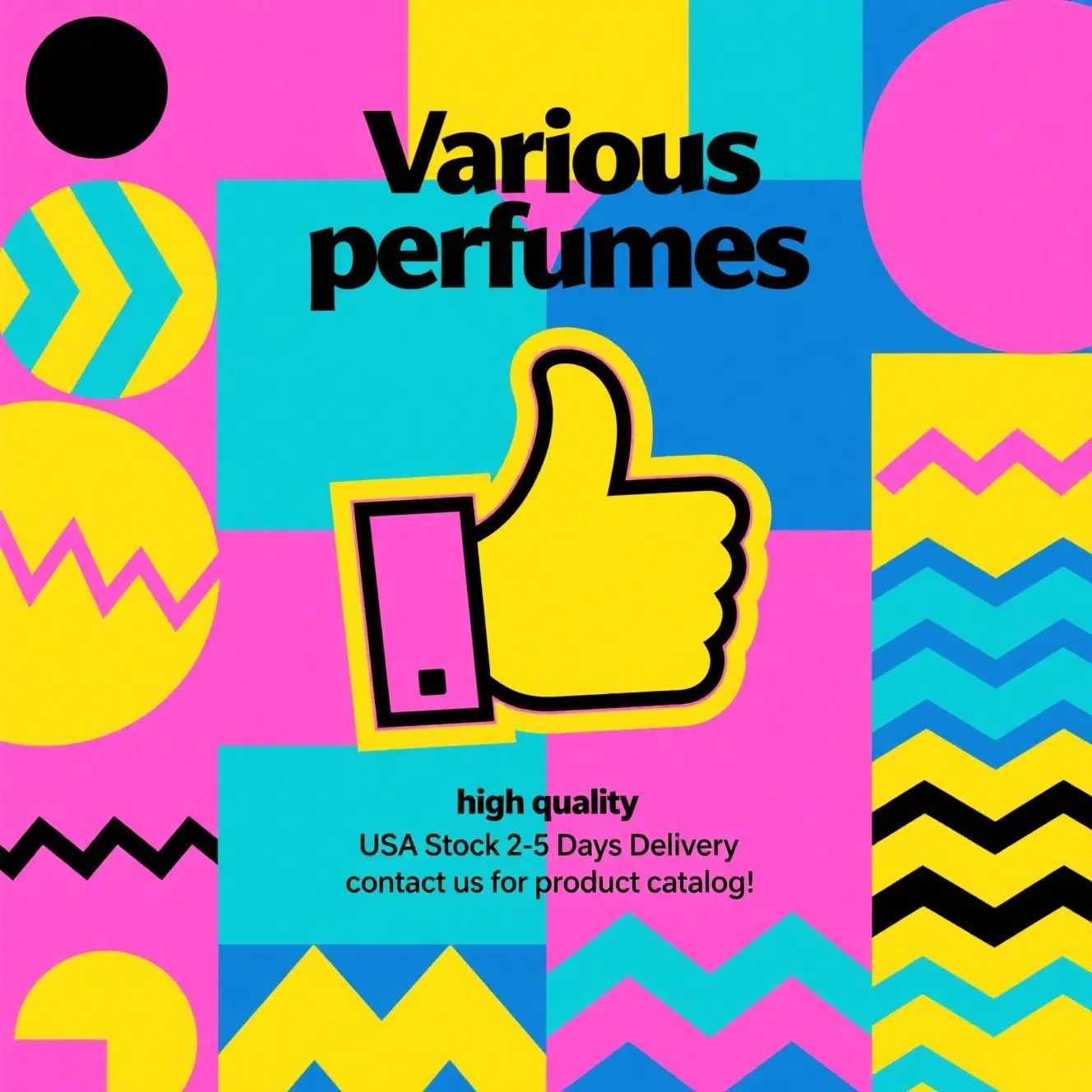 Us EU Warehouse Original Unisex Perfume with Intense Fragrance 50ml & 100ml Luxury Spray Fruity Scent Cologne Wholesale 1: 1 Mini Perfume for Men and Women