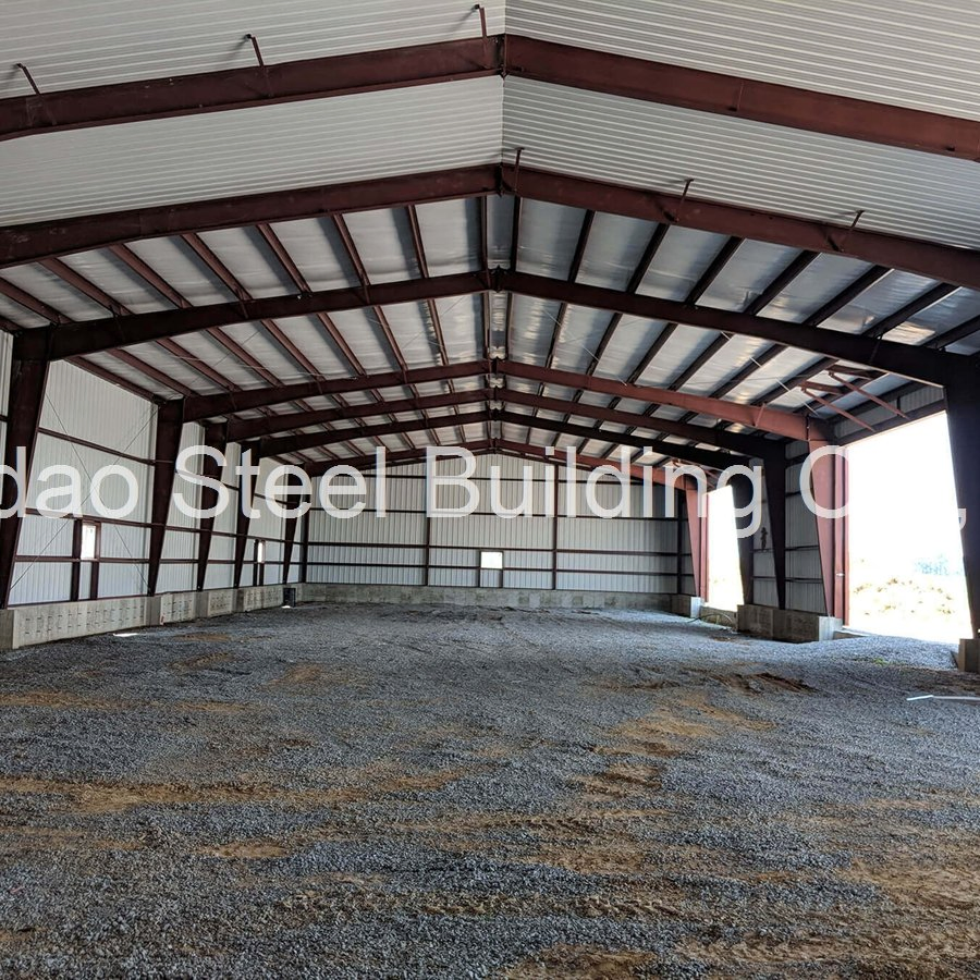 Factory Supply Prefab Steel Truss Rafter Structure Industrial Warehouse Steel Structure Workshop