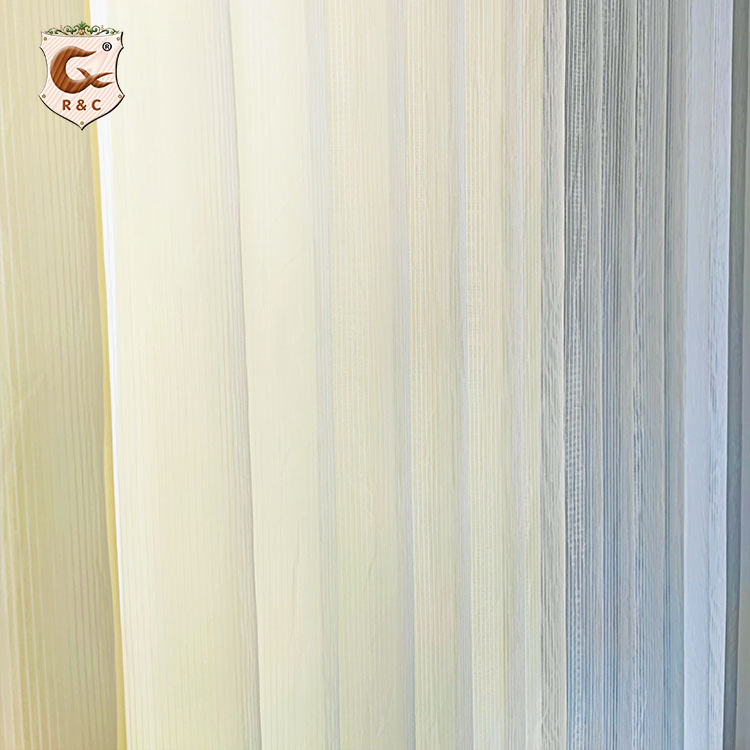 Manufacture High Quality Elegant Hanas Dreamlike Blinds Vertical Sheer Curtain