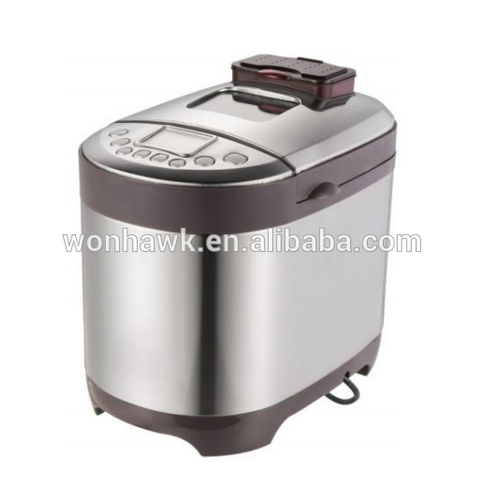 Kitchen Appliance Bread Maker with Stainless Steel Body