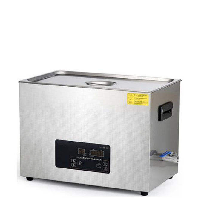Laboratory Single Frequency-Digital Ultrasonic Cleaner Sonicator Bath 40kHz, 30L Ultrasonic Cleaning Machine for Parts