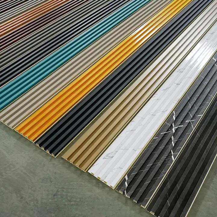 Custom Easy Install Great Wall Design DIY 3D Deep Wooden Grain WPC Wall Panel for Sale