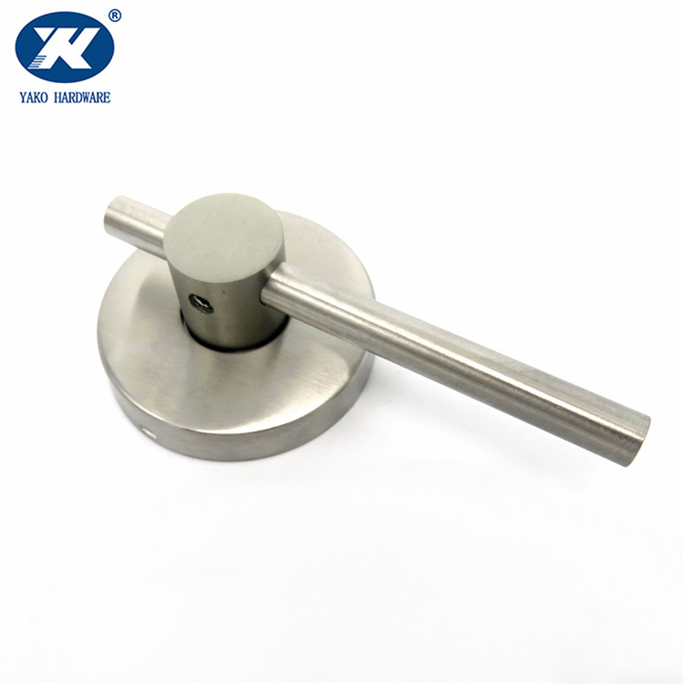 Bathroom Stainless Steel Round Toilet Cubicle Door Thumbturn Release Indicator Lock