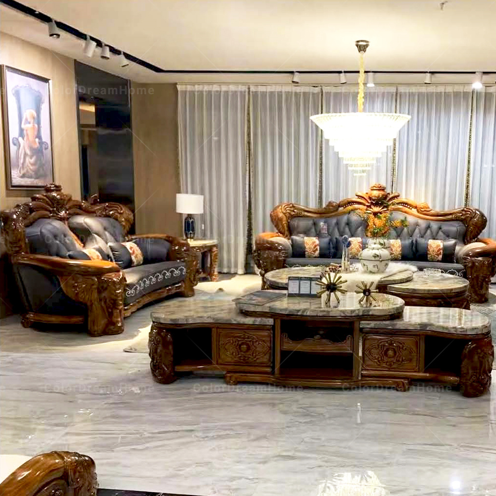 Мебель для гостиной антикварная эбеновое дерево модульная