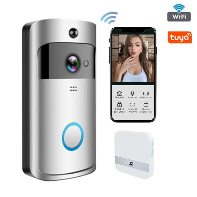 Видеодомофон Mingke Wxml-1 с Wi-Fi и приложением Tuya