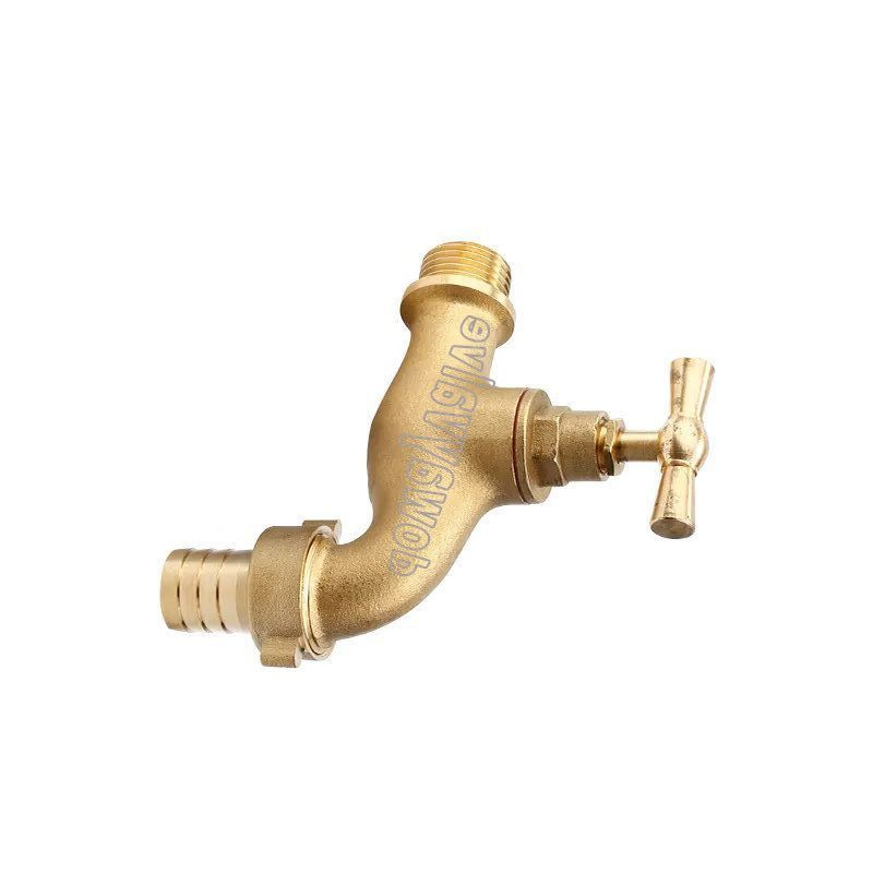 OEM Brass Bibcock Water Tap with Water Outlet Factory