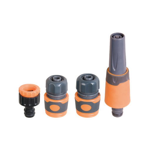 Garden Hose Quick Irrigation Connector Fitting Nozzle Set