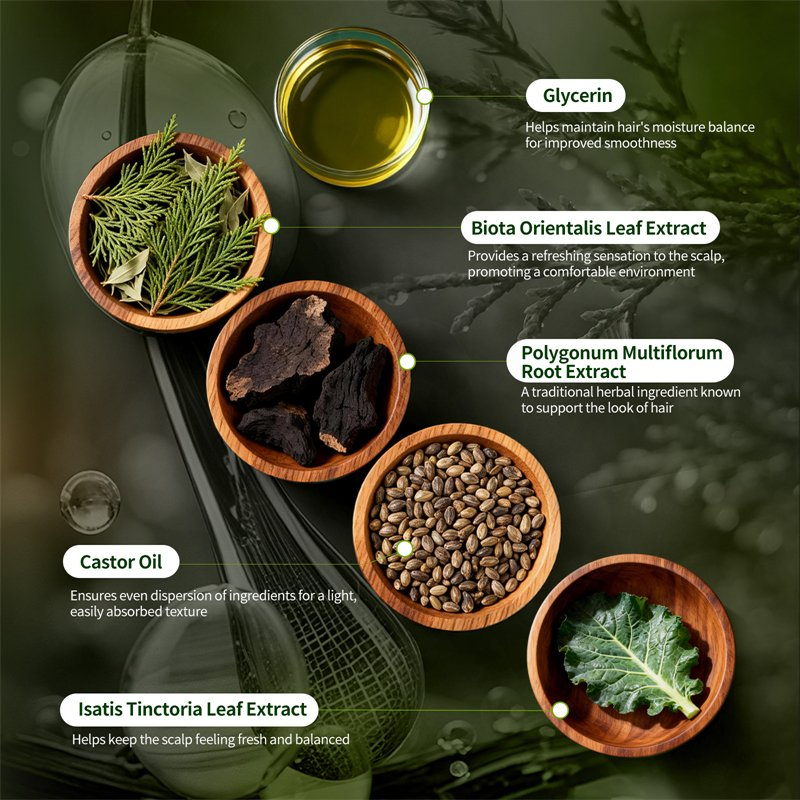 Private Label Usman Rosemary Hair Growth Spray Custom Logo Treatment Anti Frizz Hair Spray